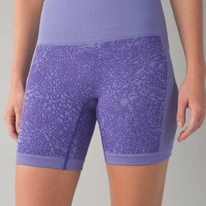 Lululemon Sculpt Shorts Iris Flower Shorts